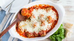Meatball Parmesan Casserole Recipe