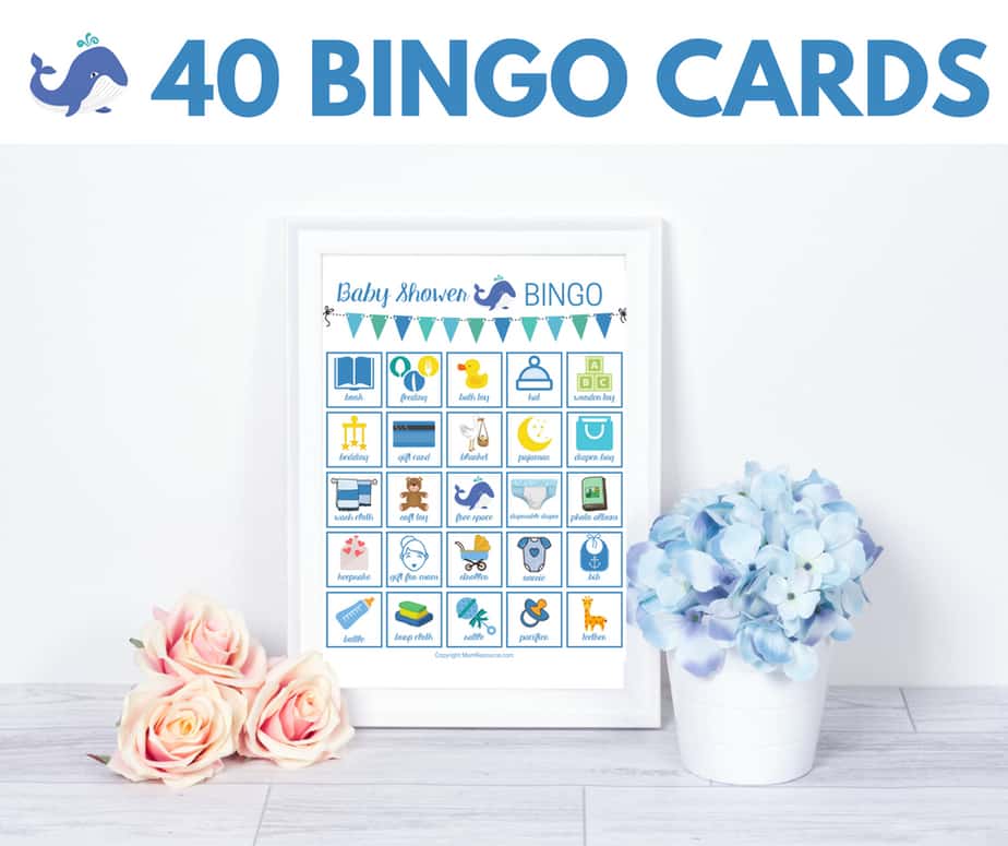 whale theme baby shower games 40