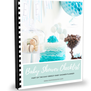 baby shower checklist printable