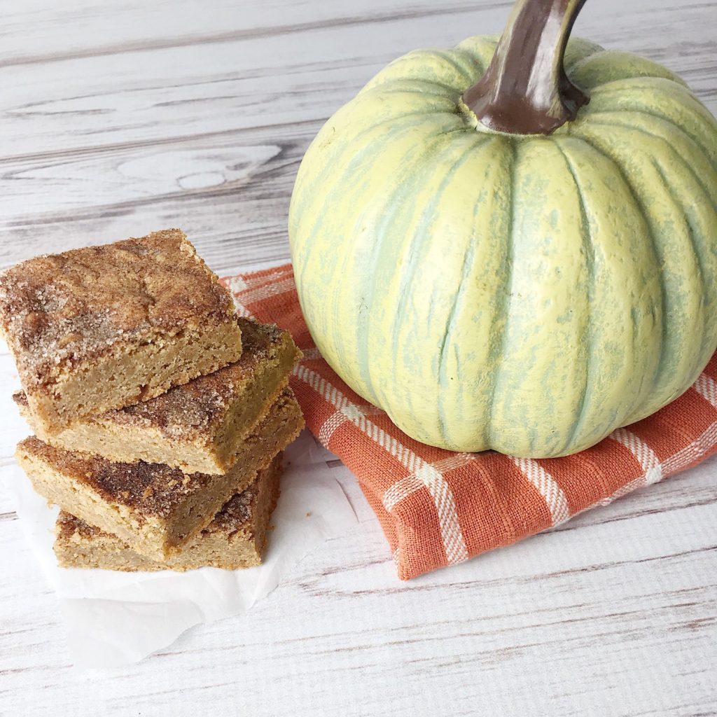 pumpkin spice bars