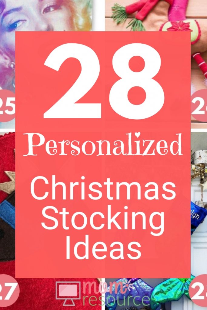 28 Fun Personalized Christmas Stockings Ideas - Etsy Homemade