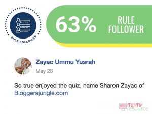 business quiz rule follower describe