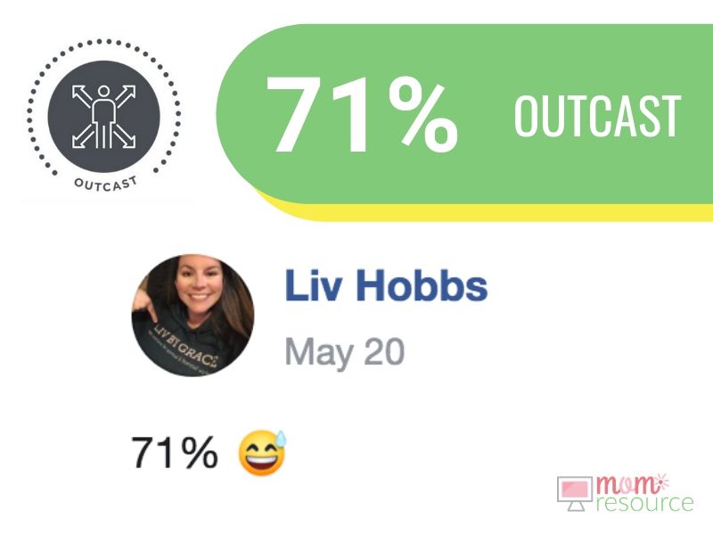 outcast personality business quiz