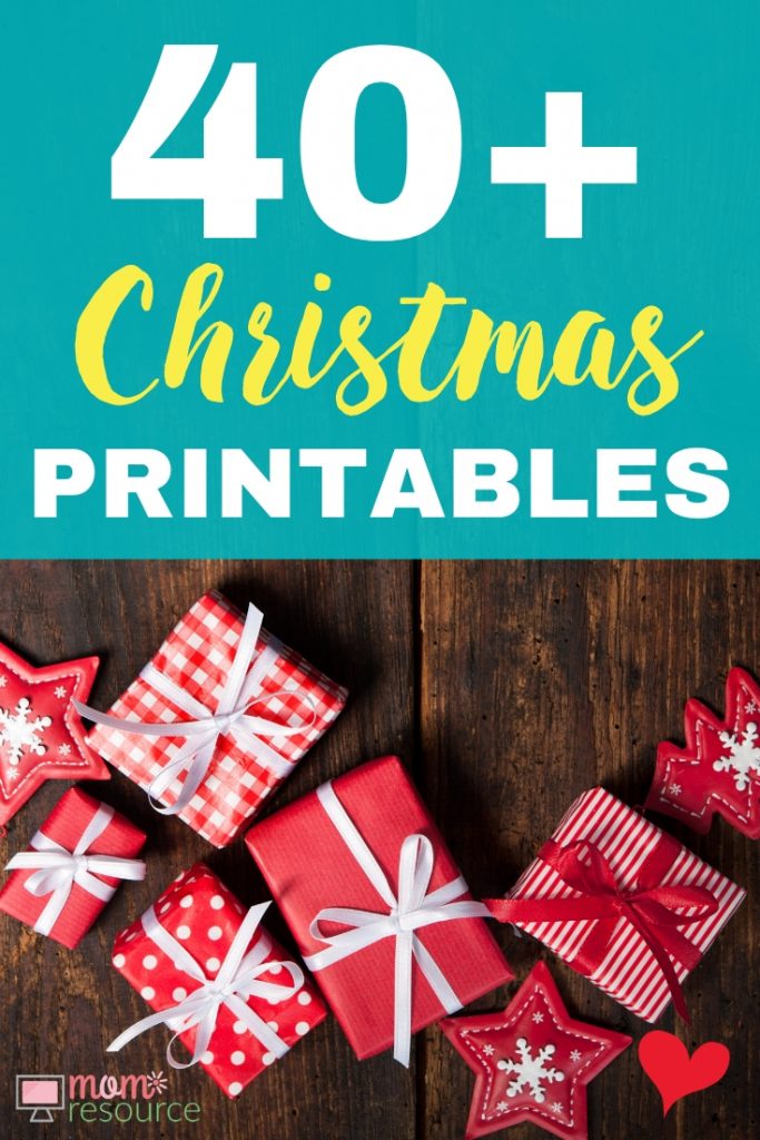 christmas printables - Mom Resource