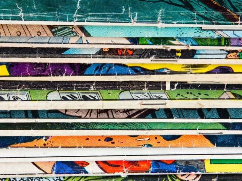 comic book pages