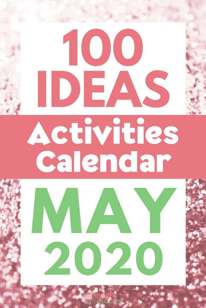 may activities calendar ideas