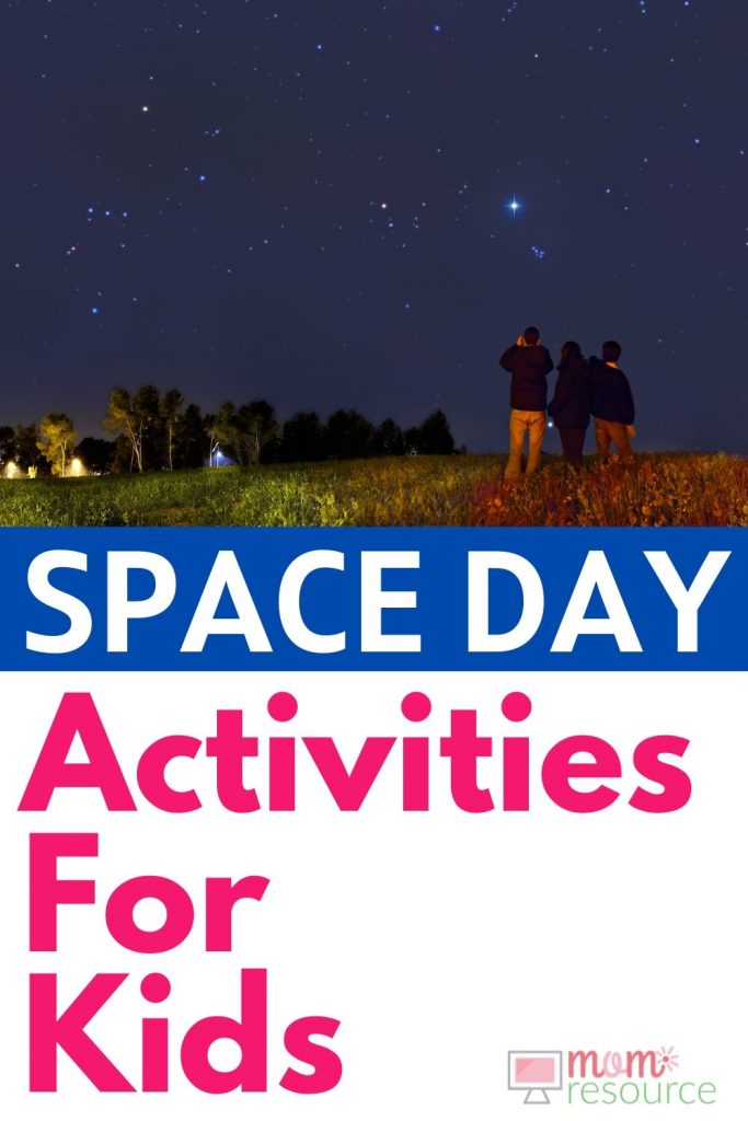 space day activities for kids