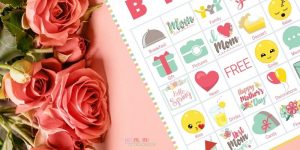 mothers day bingo cards