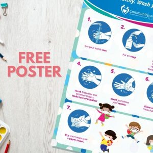 Free Printable “Wash Your Hands” Sign