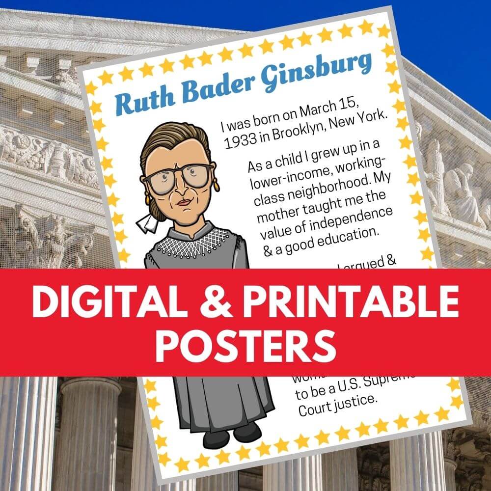 ruth bader ginsburg activities for kids