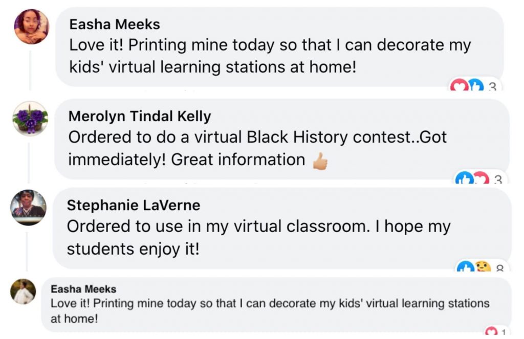 How do we celebrate Black History Month virtually in school