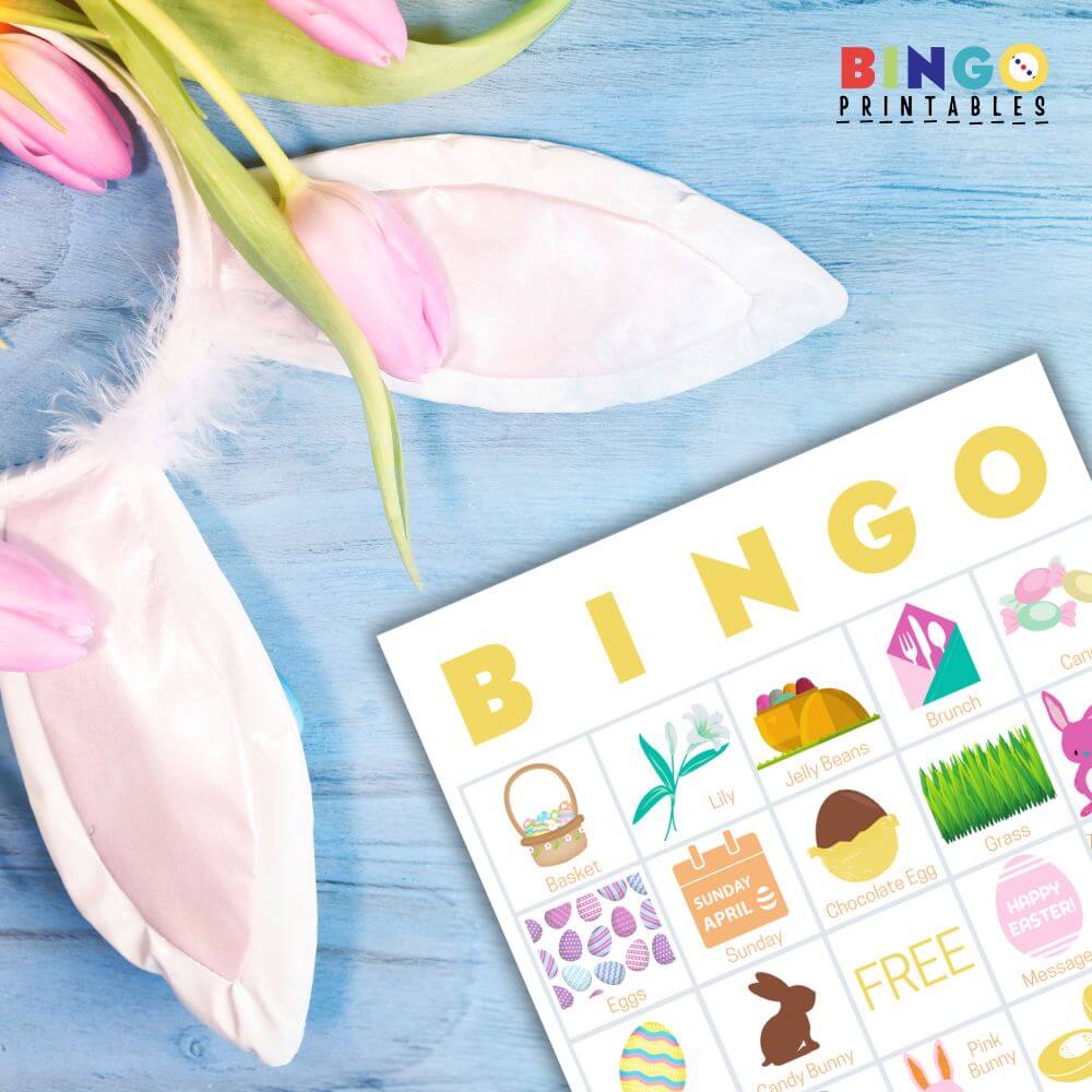 easter bingo printable calling cards