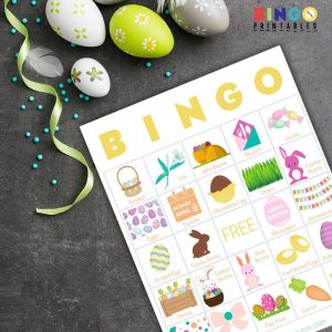 printable easter bingo