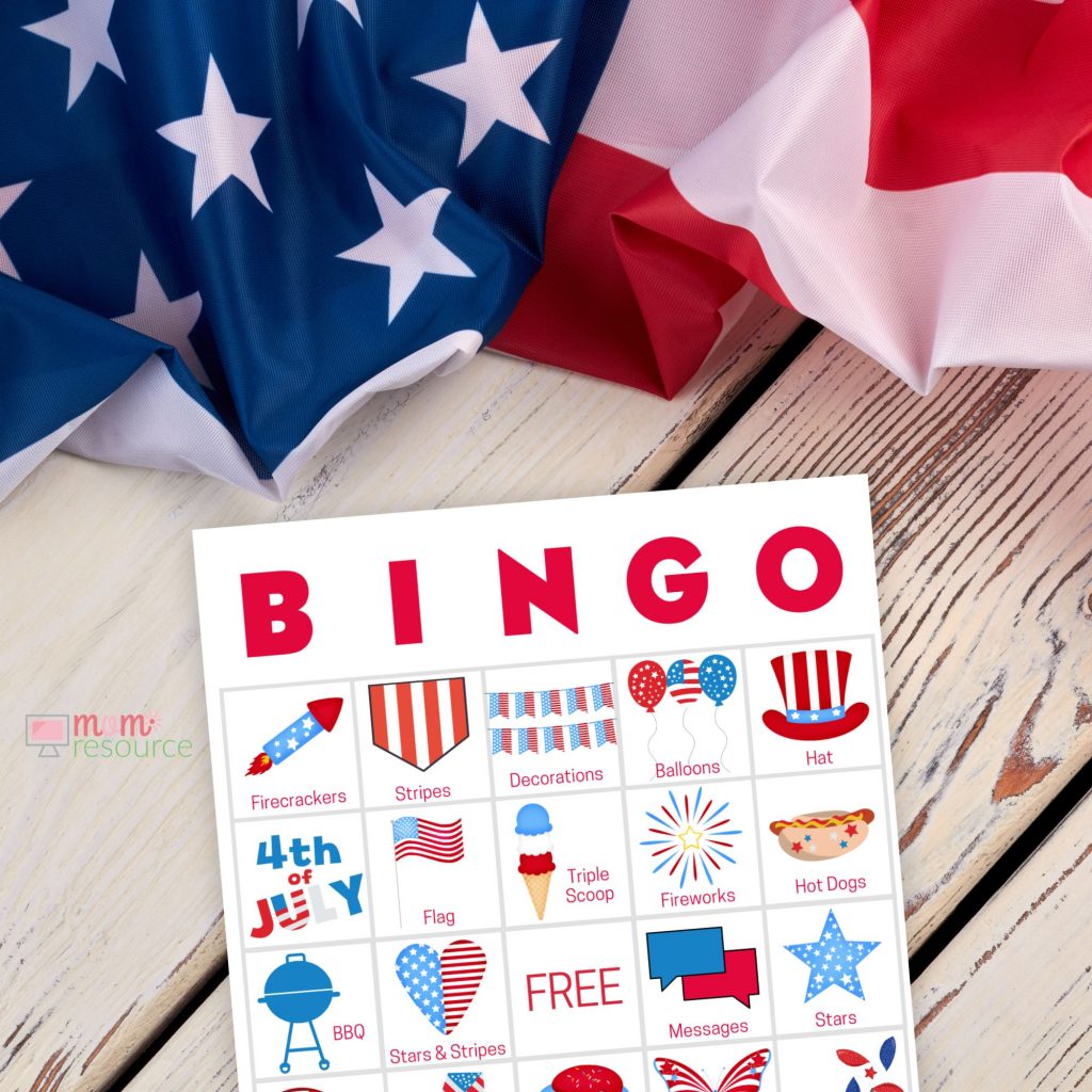 4th of july printables
