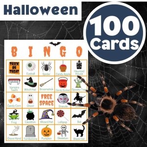 halloween bingo family game night fun activity