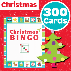 christmas bingo printable game cards