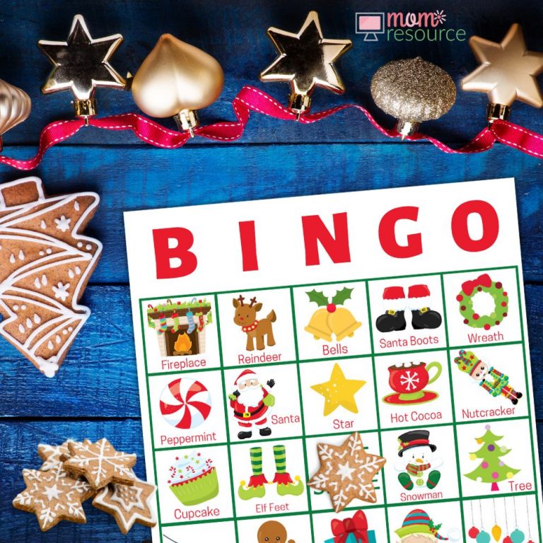 Christmas Bingo For Large Group - 1,000 Printable Bingo Cards
