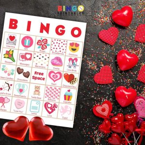 fun valentines bingo printable