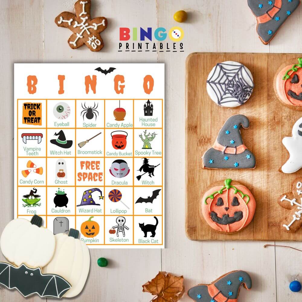 fun halloween bingo sheets