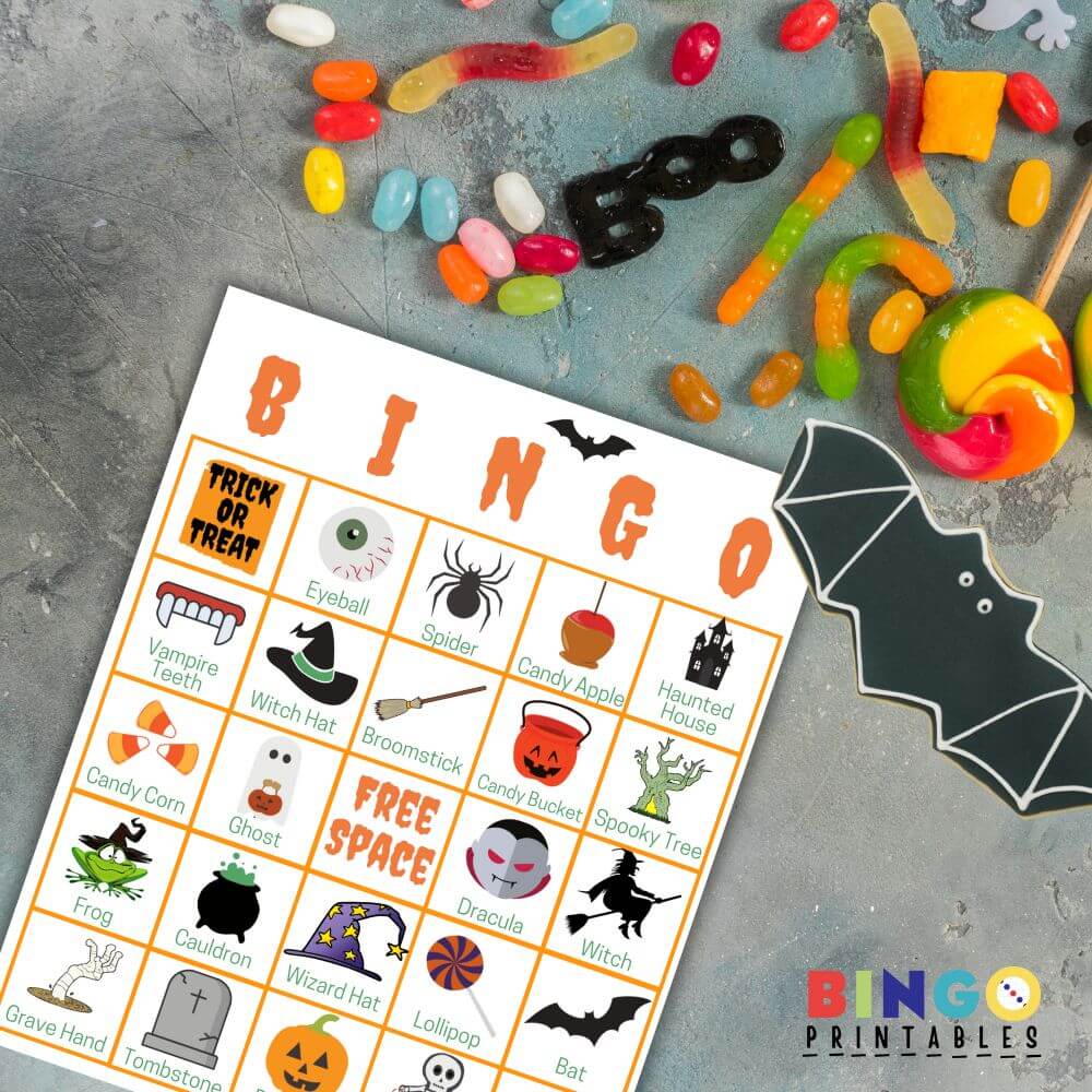 large halloween bingo cards printable