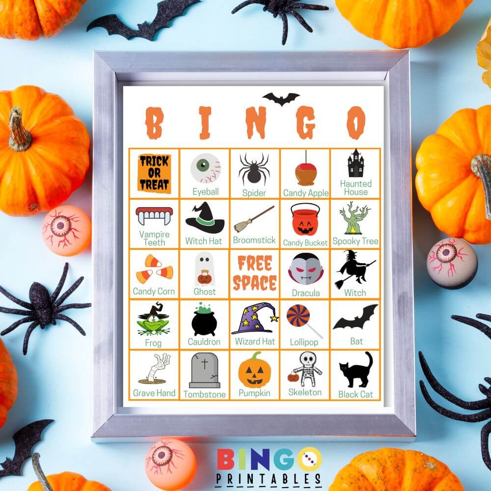 printable halloween bingo game rules