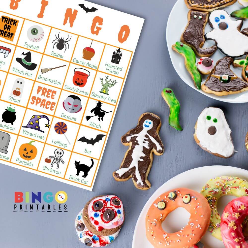 printable halloween bingo sheets