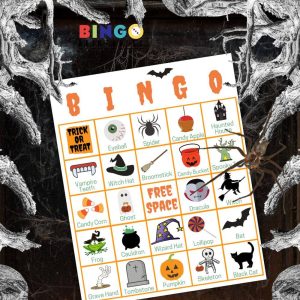 spooky halloween bingo printables