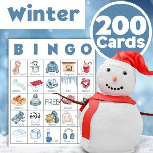 bingo game winter pdf
