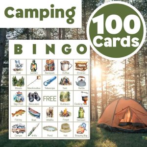 camping bingo game