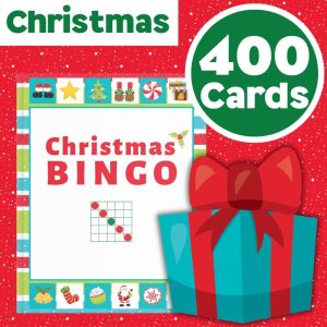 christmas bingo cards printable game