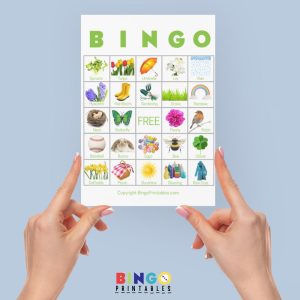 spring bingo for adults pdf printable